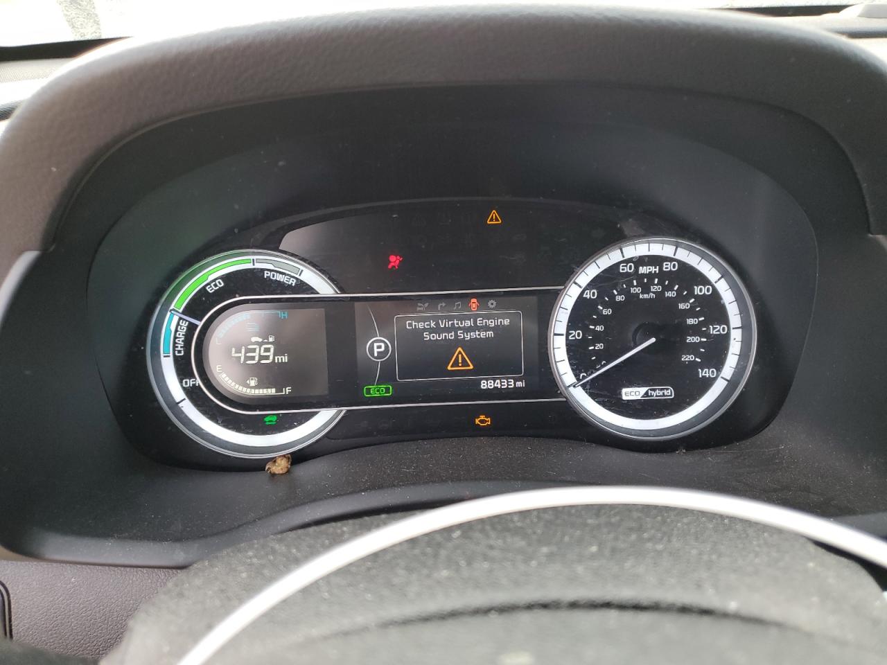 2018 KIA Niro VIN KNDCC3LC5J5187185 Copart auction photo, front end / minor dent/scratches damage thumbnail 9