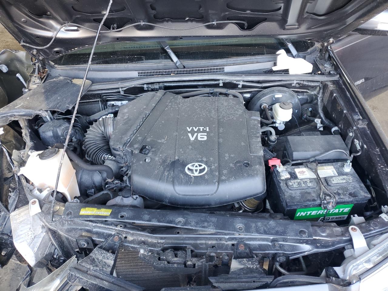 2014 Toyota Tacoma VIN 3TMMU4FN4EM071741 Copart auction photo, front end / minor dent/scratches damage thumbnail 12