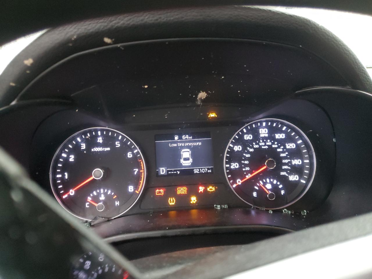 2020 KIA Forte VIN 3KPF24AD3LE155747 Copart auction photo, all over / frame damage damage thumbnail 9