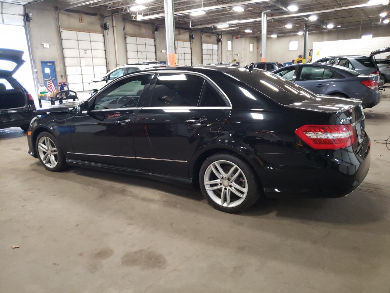 2013 Mercedes-Benz E-klasse VIN WDDHF8JB7DA662793 Copart auction photo, front end damage thumbnail 2