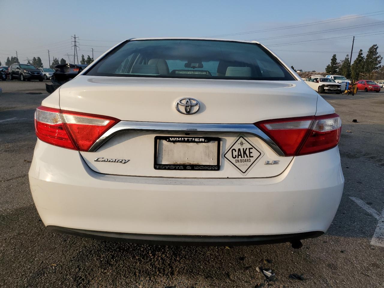 2015 Toyota Camry VIN 4T1BF1FK6FU029053 Copart auction photo, front end damage thumbnail 6