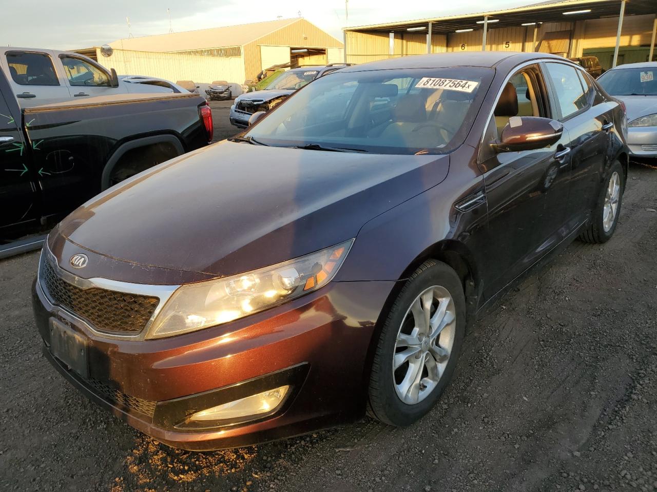 2013 KIA Optima VIN 5XXGM4A77DG230824 - Copart auction photo