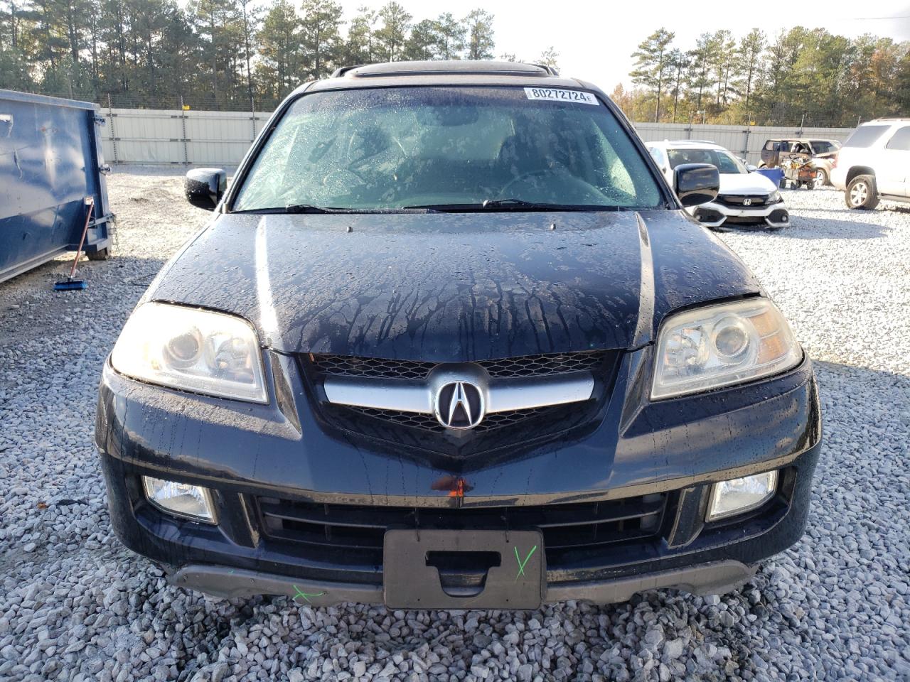 2004 Acura MDX VIN 2HNYD18694H529383 Copart auction photo, front end / minor dent/scratches damage thumbnail 5
