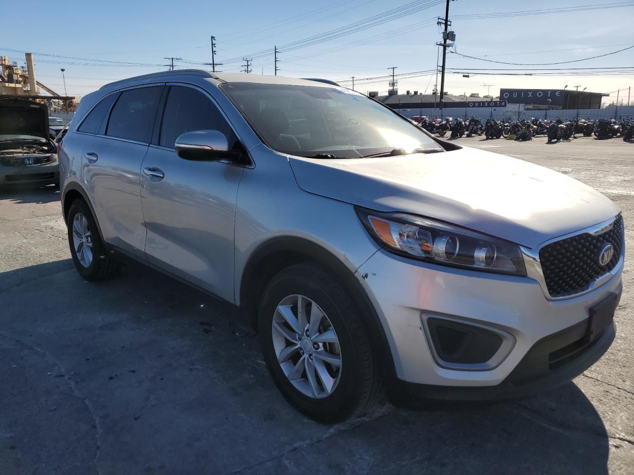 2016 KIA Sorento VIN 5XYPG4A32GG002590 Copart auction photo, mechanical / side damage thumbnail 4