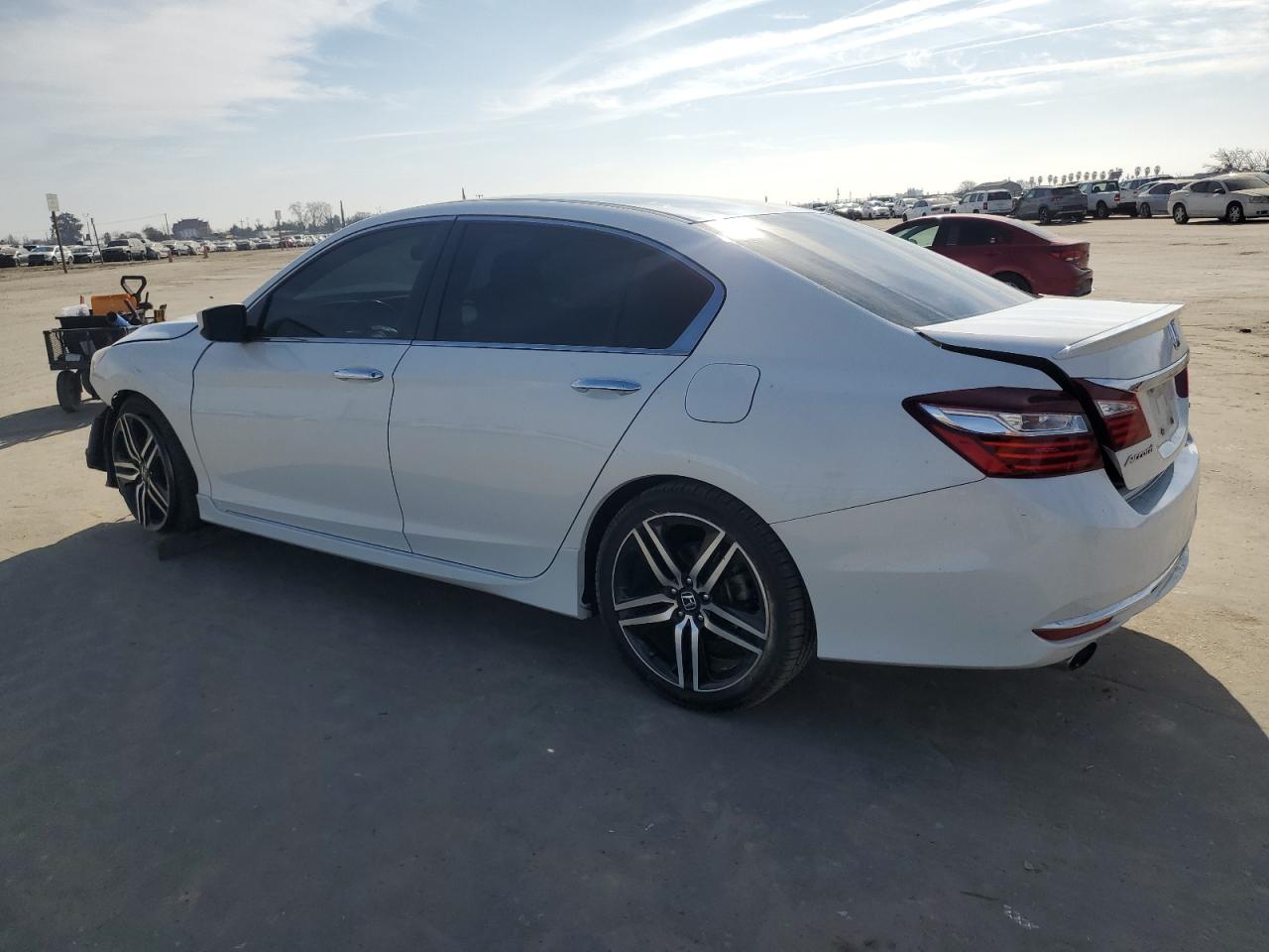 2016 Honda Accord VIN 1HGCR2F57GA141123 Copart auction photo, front end damage thumbnail 2