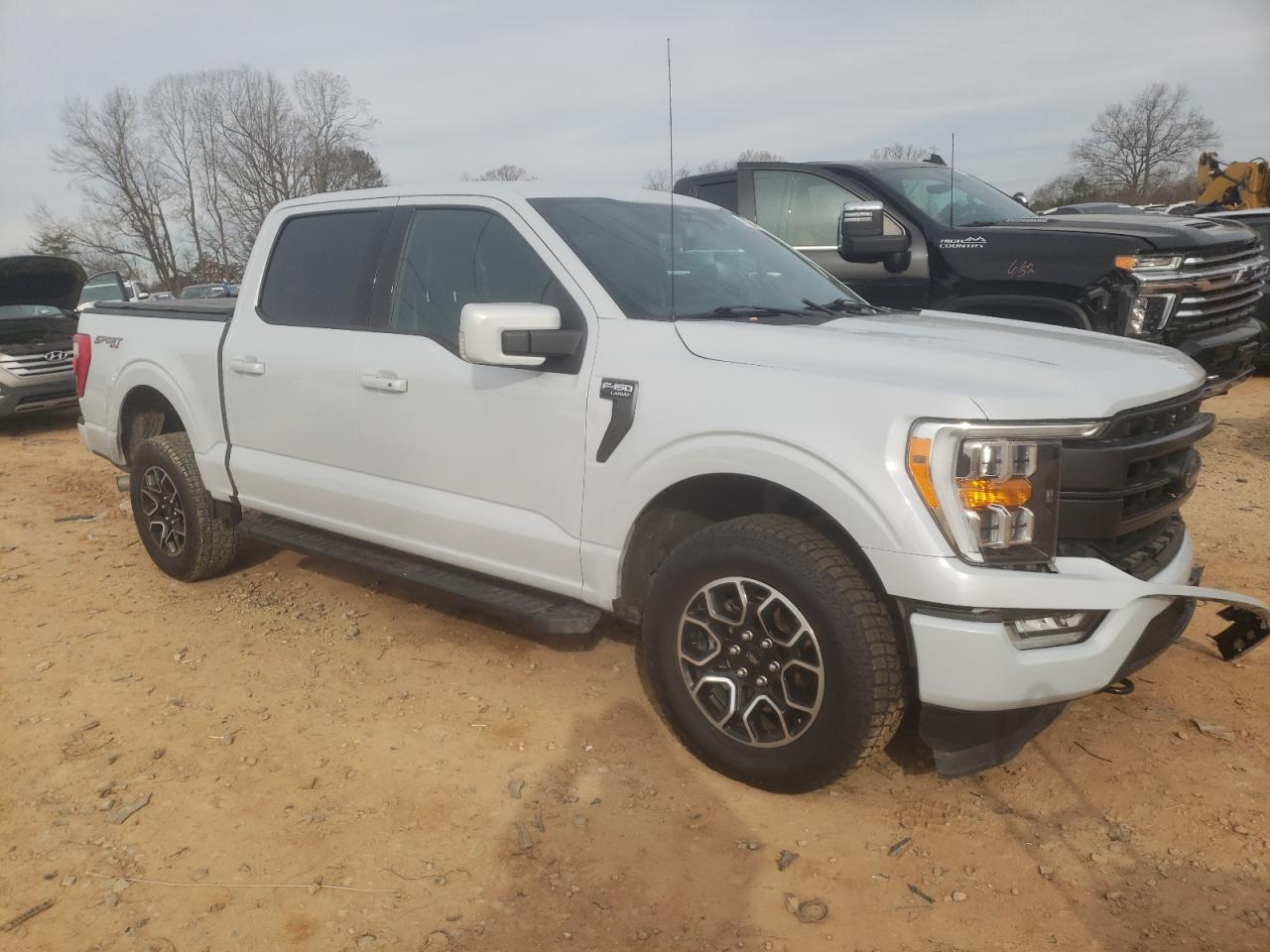 2021 Ford F-150 VIN 1FTEW1EP3MKD00318 Copart auction photo, front end damage thumbnail 4