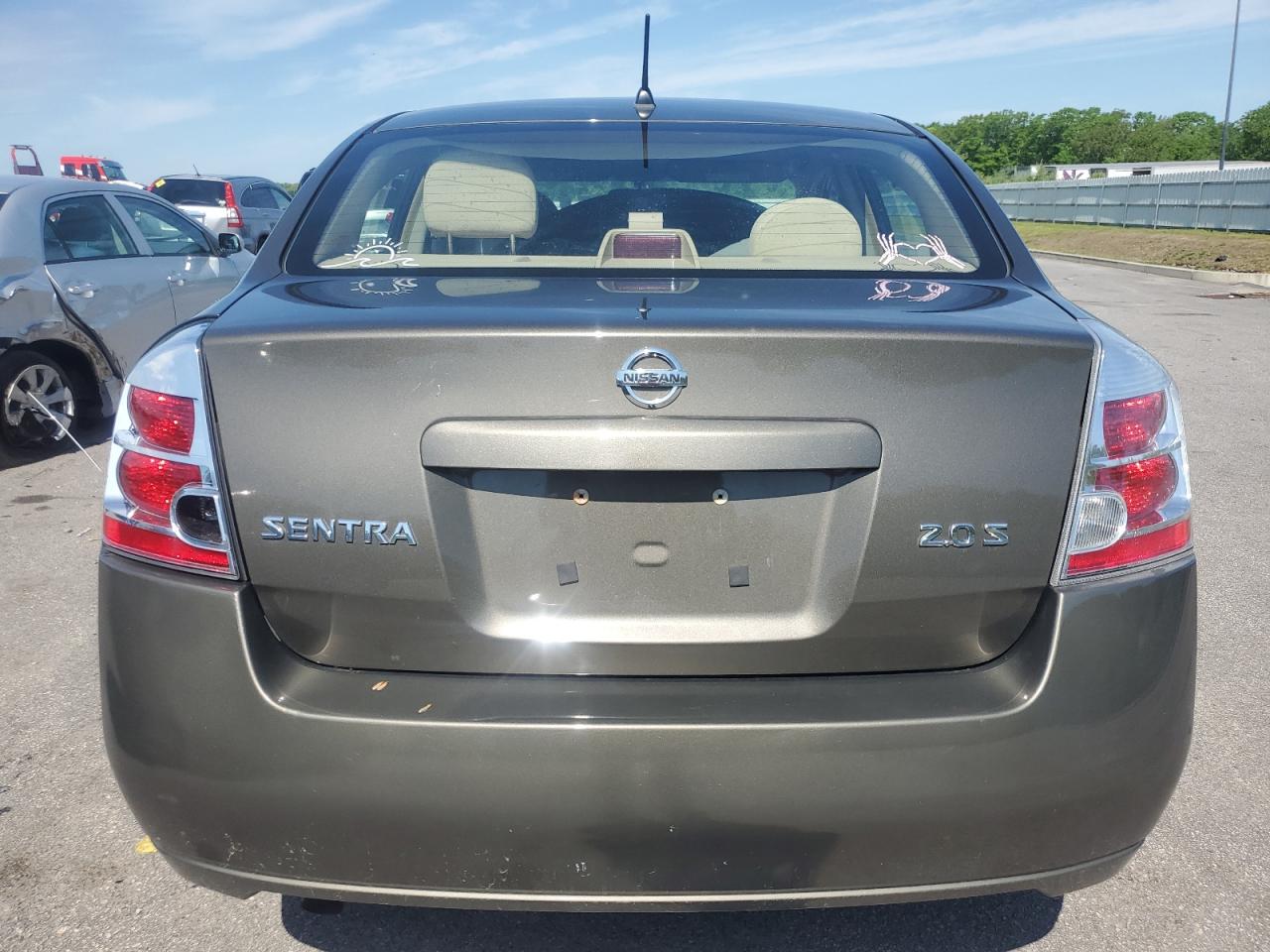 2007 Nissan Sentra VIN 3N1AB61E07L609911 Copart auction photo, front end / minor dent/scratches damage thumbnail 6