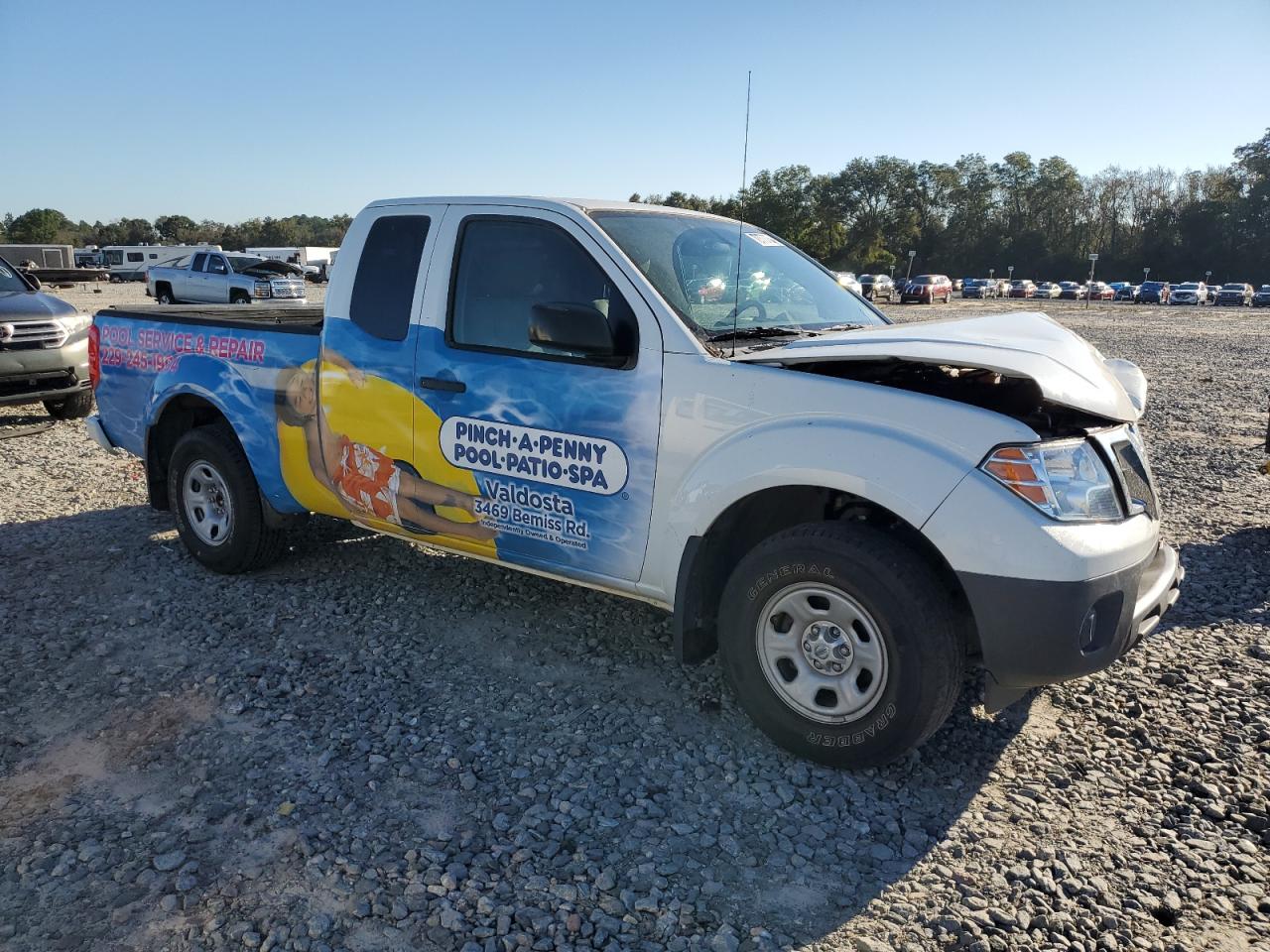 2019 Nissan Navara (Frontier) VIN 1N6BD0CT3KN881783 Copart auction photo, front end damage thumbnail 4