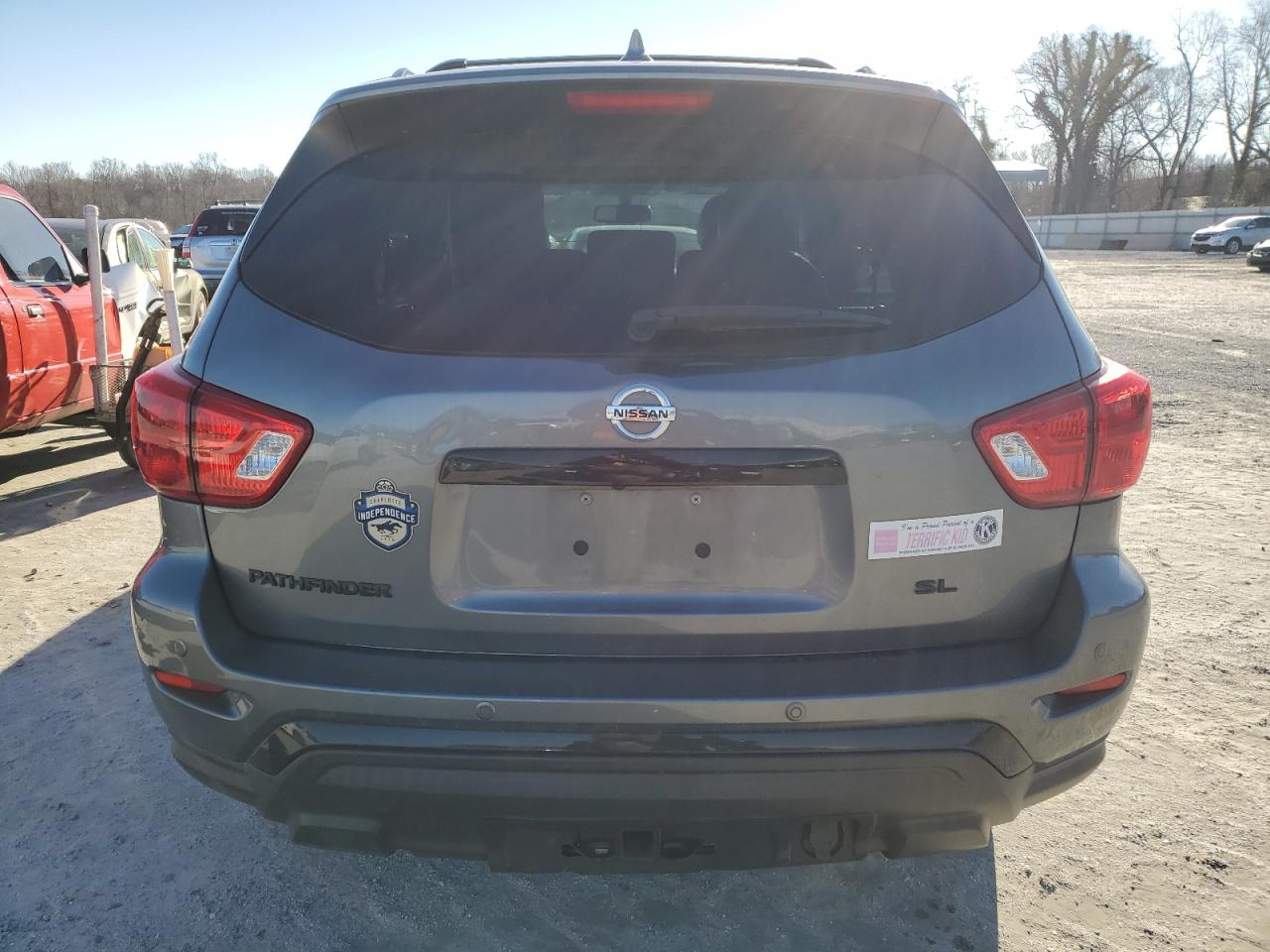 2020 Nissan Pathfinder VIN 5N1DR2CN6LC598538 Copart auction photo, front end damage thumbnail 6