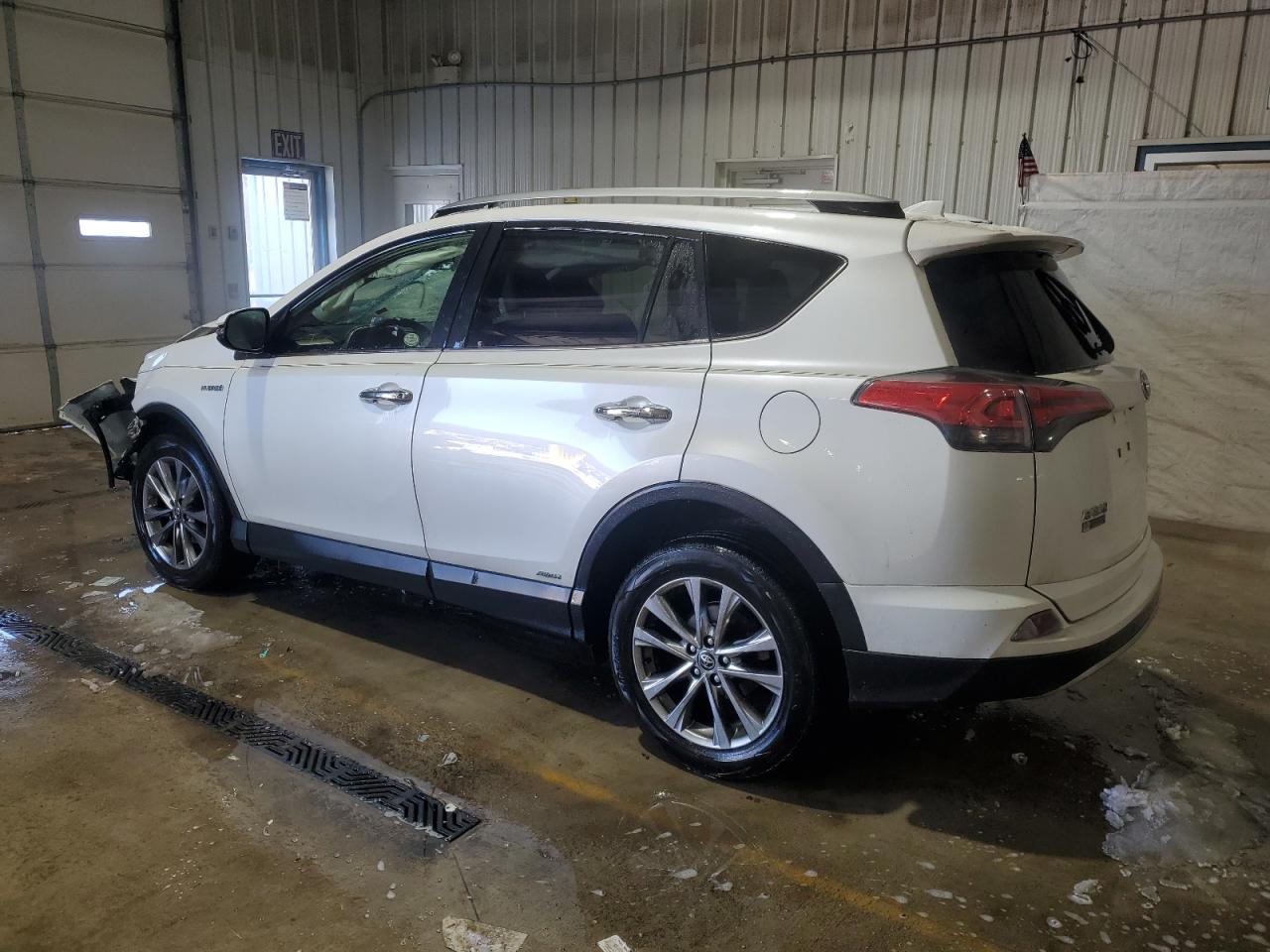 2017 Toyota RAV 4 VIN JTMDJREV3HD079210 Copart auction photo, front end / side damage thumbnail 2