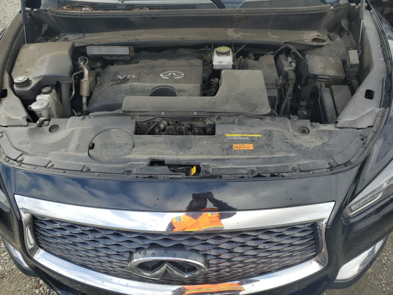 2019 Infiniti QX60 VIN 5N1DL0MM2KC519666 Copart auction photo, mechanical damage thumbnail 12