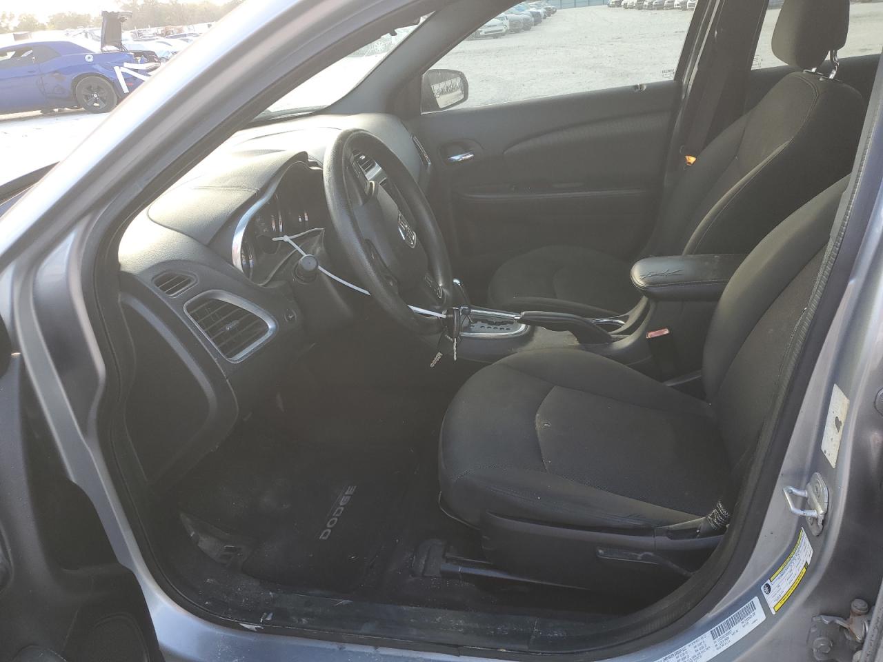 2013 Dodge Avenger VIN 1C3CDZAB1DN599557 Copart auction photo, side / minor dent/scratches damage thumbnail 7
