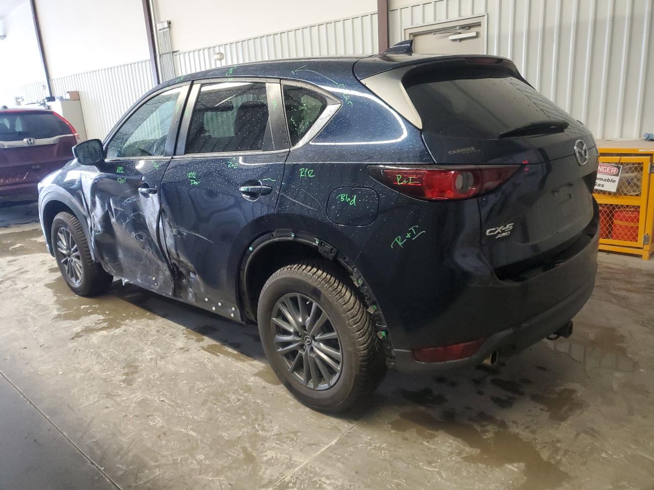 2019 Mazda CX-5 VIN JM3KFBCM0K1675109 Copart auction photo, all over damage thumbnail 2