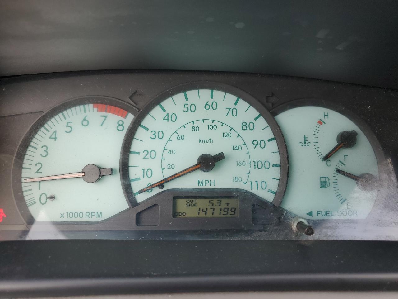 2003 Toyota Corolla VIN JTDBR32E932013718 Copart auction photo, front end damage thumbnail 10