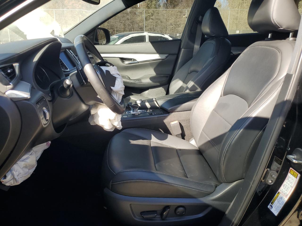2020 Infiniti QX50 VIN 3PCAJ5M35LF115623 Copart auction photo, front end damage thumbnail 7