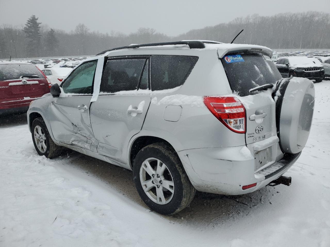 2011 Toyota RAV 4 VIN 2T3BF4DV8BW100432 Copart auction photo, side damage thumbnail 2
