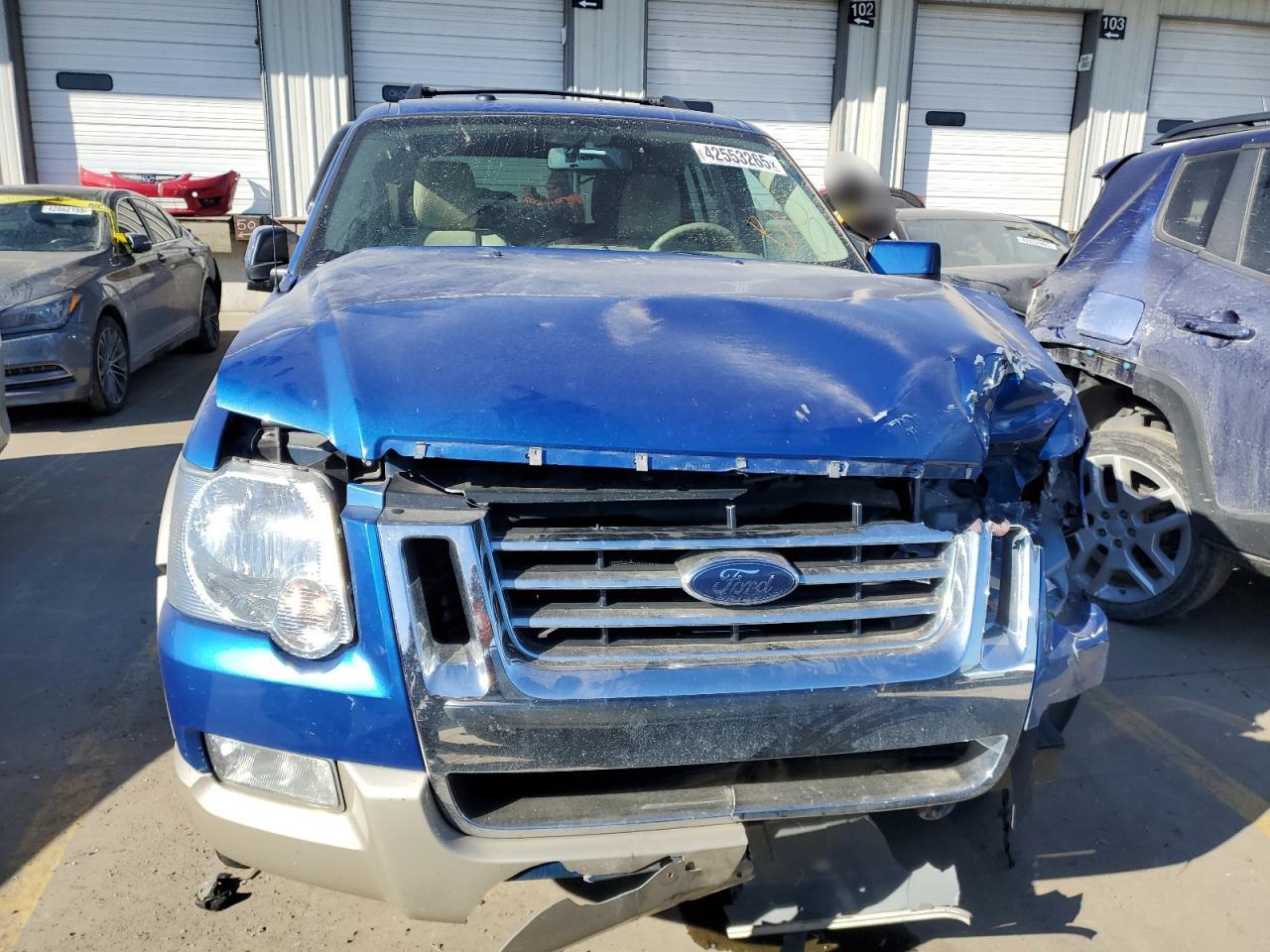 2010 Ford Explorer VIN 1FMEU7EE7AUA55414 Copart auction photo, front end / side damage thumbnail 5