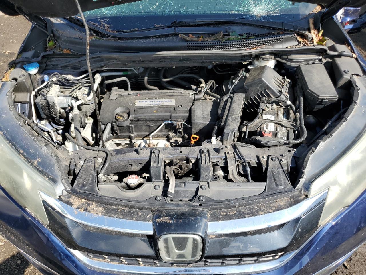 2015 Honda CR-V VIN 5J6RM4H94FL000395 Copart auction photo, all over damage thumbnail 12