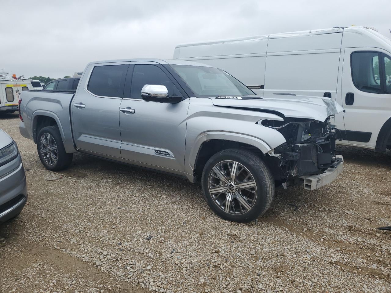 2023 Toyota Tundra VIN 5TFVC5DB6PX032166 Copart auction photo, front end damage thumbnail 4