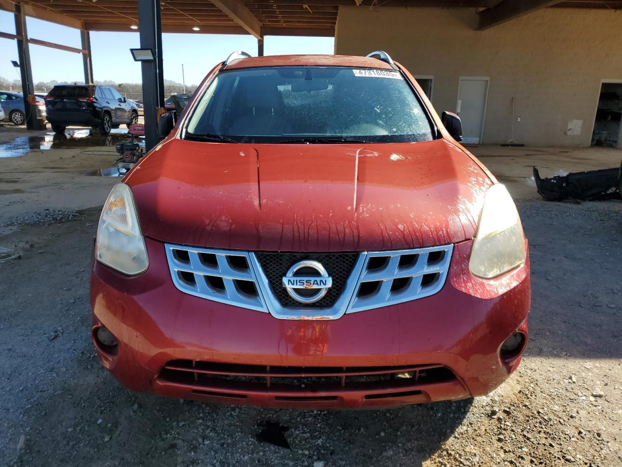 2012 Nissan Rogue VIN JN8AS5MTXCW272125 Copart auction photo, undercarriage / front end damage thumbnail 5