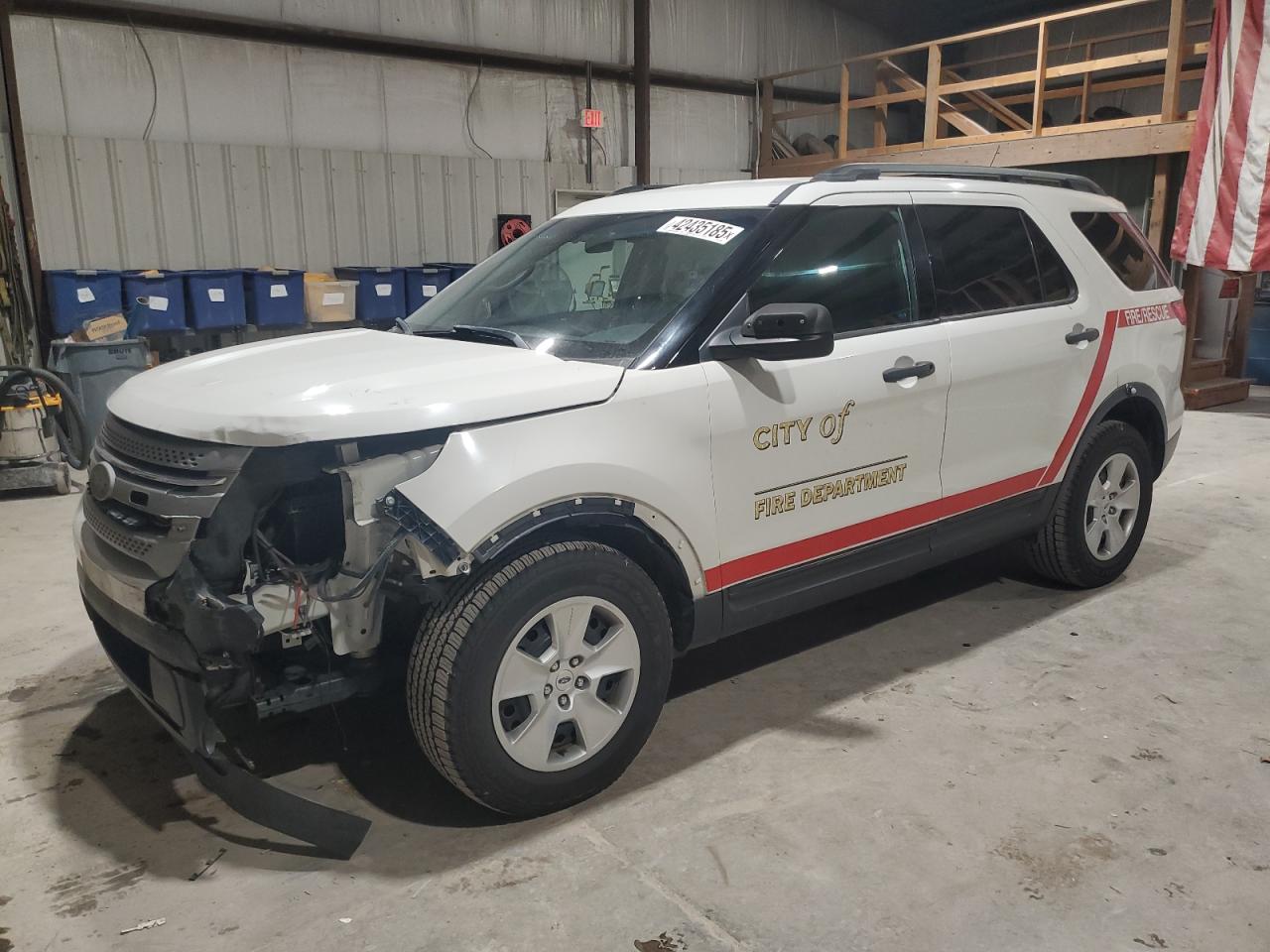2011 Ford Explorer VIN 1FMHK8B81BGA22688