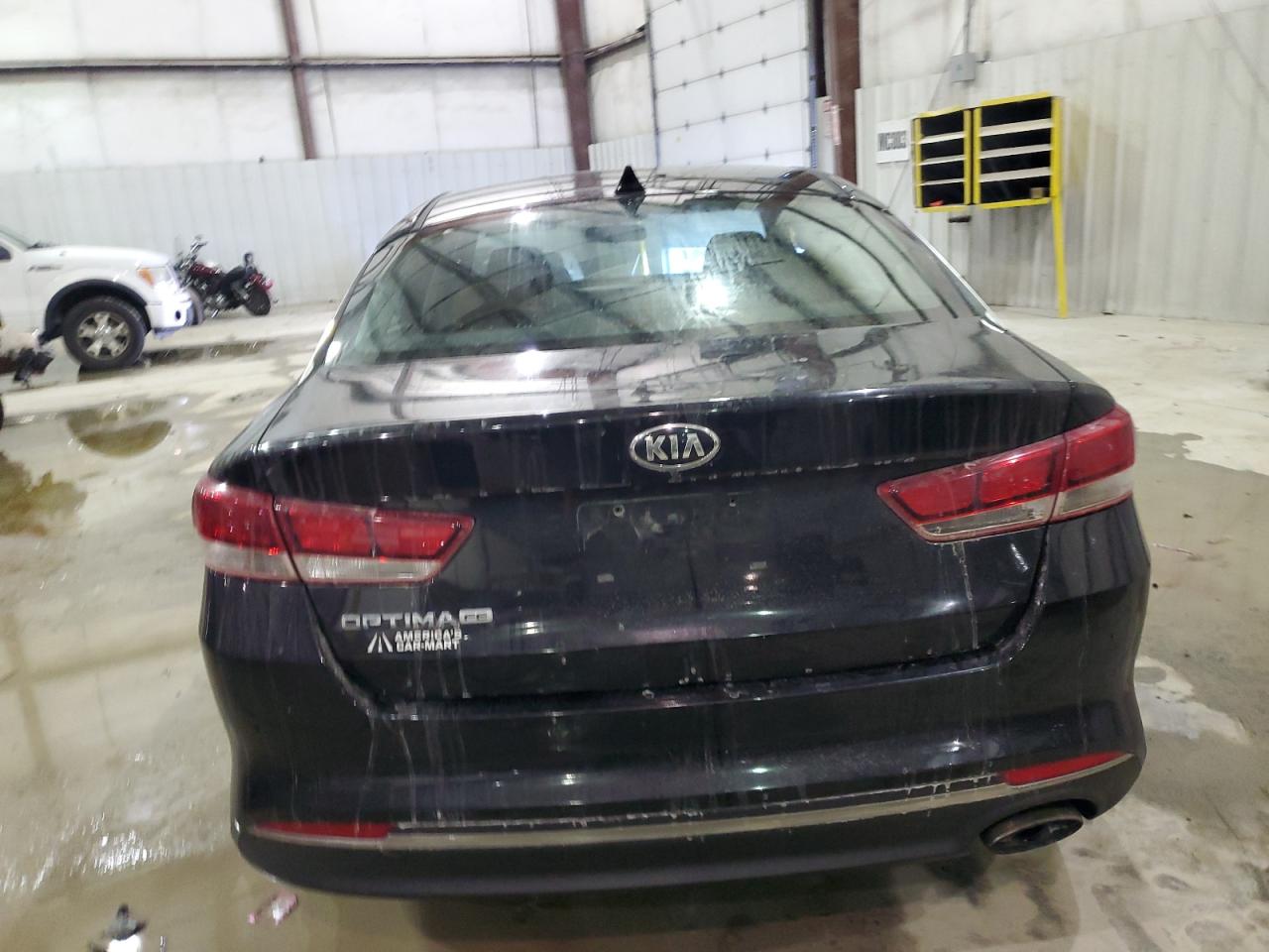 2017 KIA Optima VIN 5XXGT4L34HG156006 Copart auction photo, water/flood damage thumbnail 6