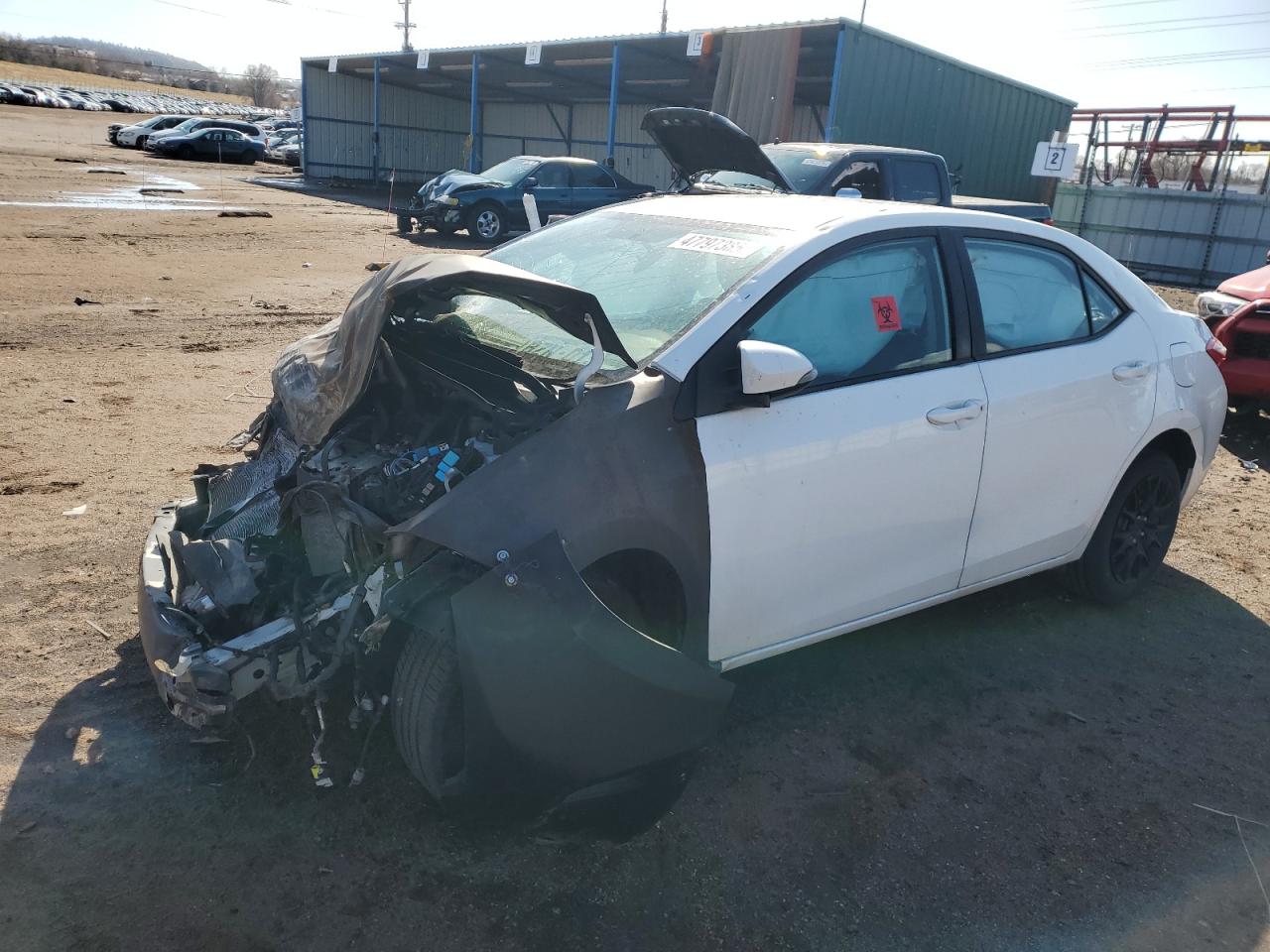 2016 Toyota Corolla VIN 5YFBURHE2GP444272