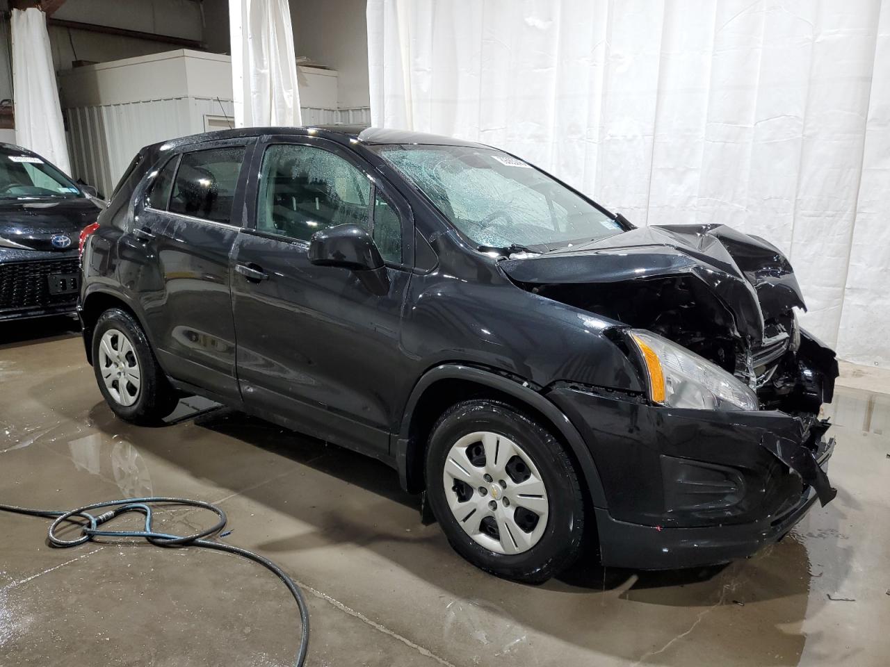2015 Chevrolet Trax VIN KL7CJKSBXFB089896 Copart auction photo, front end damage thumbnail 4