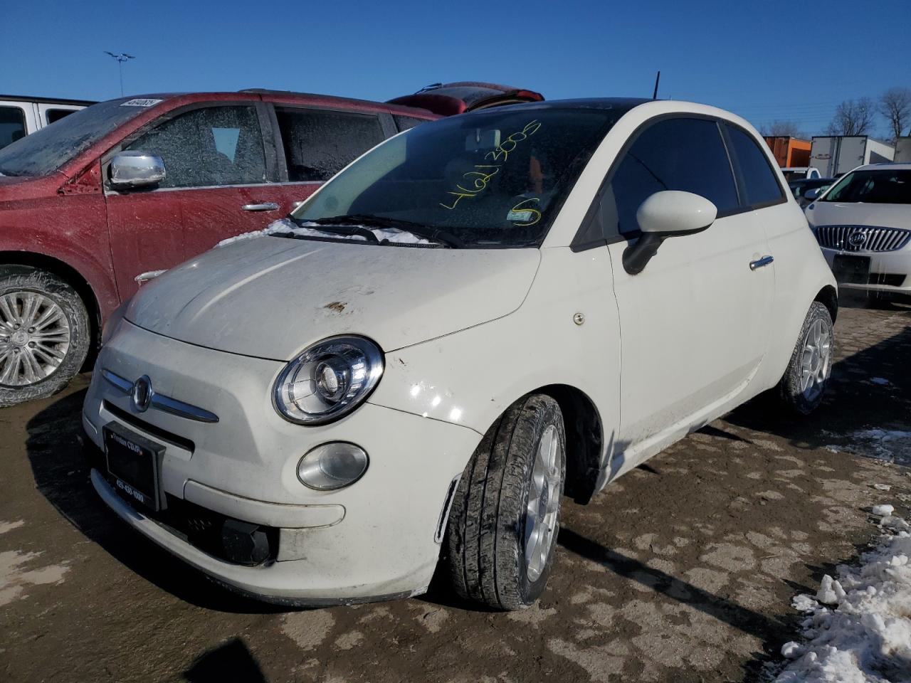 2012 Fiat 500 VIN 3C3CFFAR9CT379653