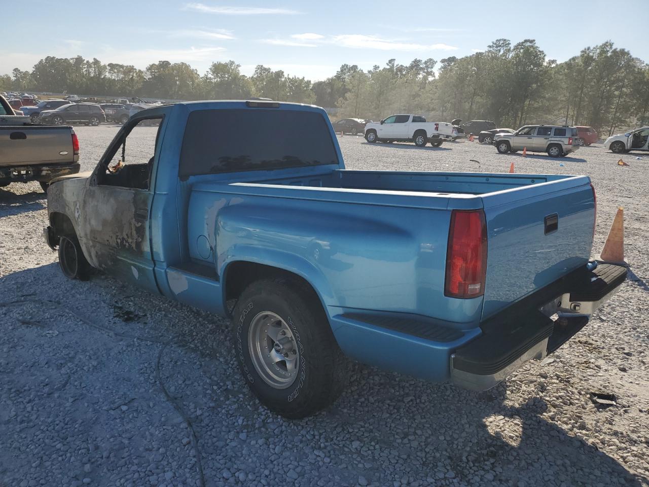 1994 Chevrolet GMT-400 VIN 1GCDC14Z0RZ189734 Copart auction photo, burn damage thumbnail 2