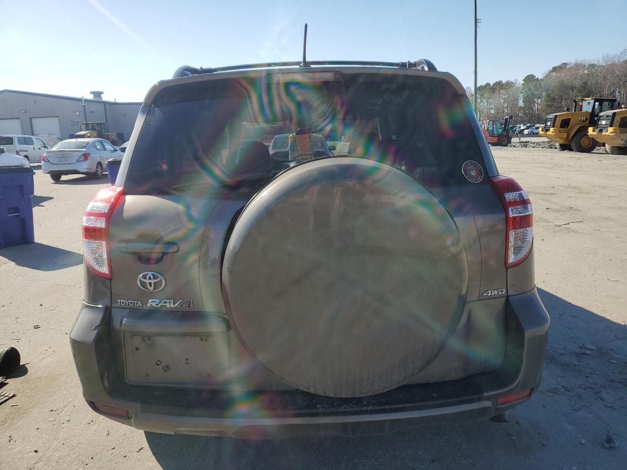 2010 Toyota RAV 4 VIN 2T3BF4DV2AW065921 Copart auction photo, front end / side damage thumbnail 6
