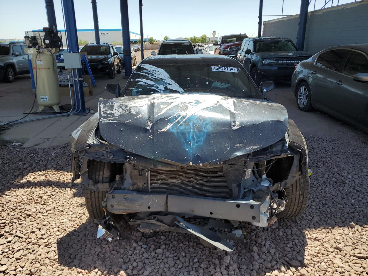 2014 Chevrolet Camaro VIN 2G1FA1E34E9211952 Copart auction photo, front end damage thumbnail 5