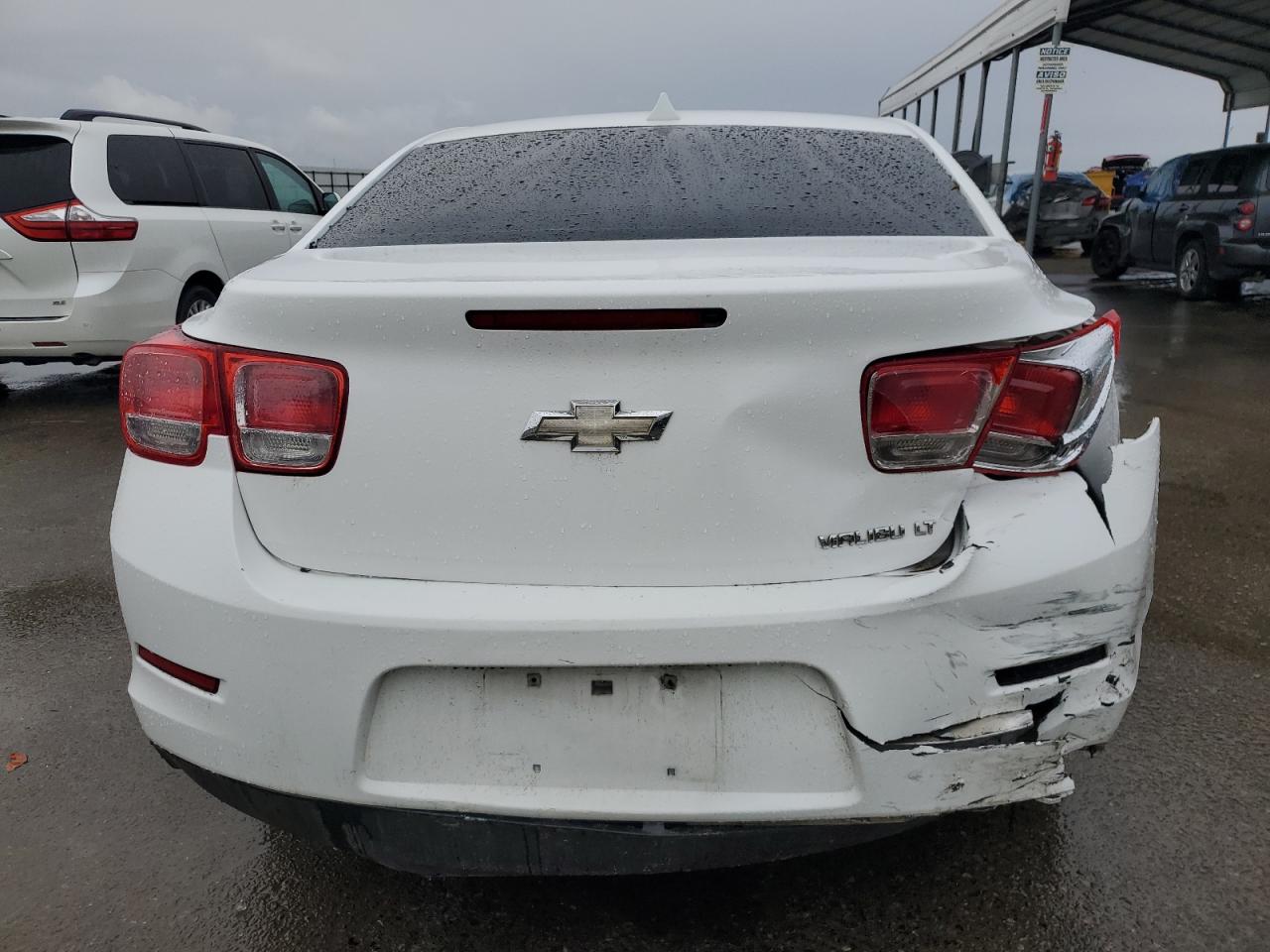2013 Chevrolet Malibu VIN 1G11E5SA9DF278187 Copart auction photo, rear end damage thumbnail 6
