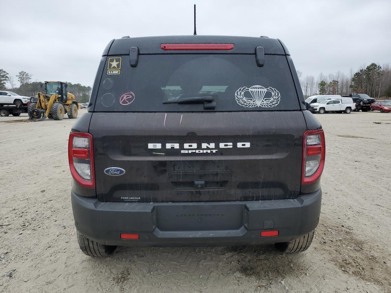 2021 Ford Bronco VIN 3FMCR9C66MRB08292 Copart auction photo, mechanical / minor dent/scratches damage thumbnail 6
