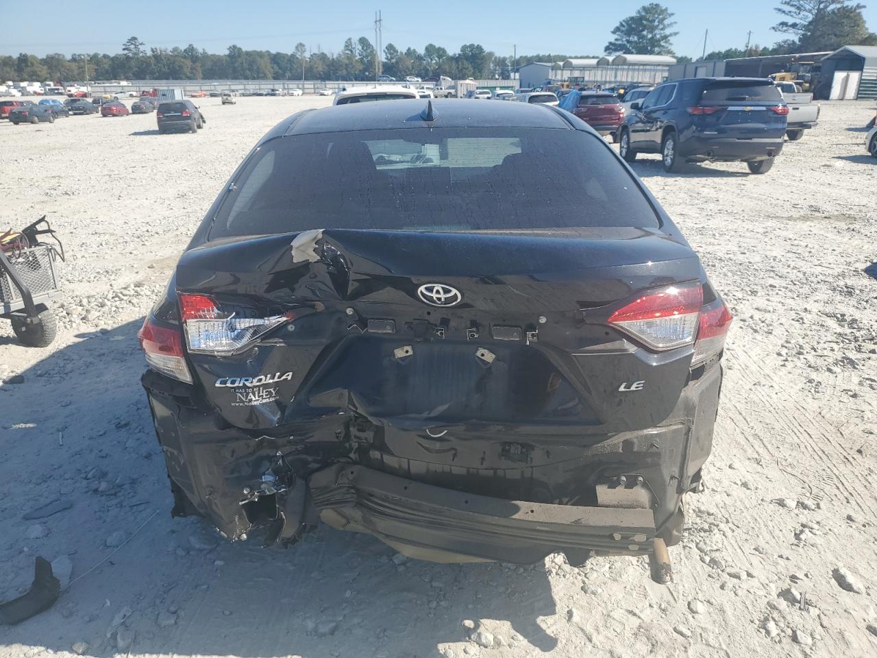 2020 Toyota Corolla VIN 5YFEPRAEXLP091966 Copart auction photo, rear end damage thumbnail 6