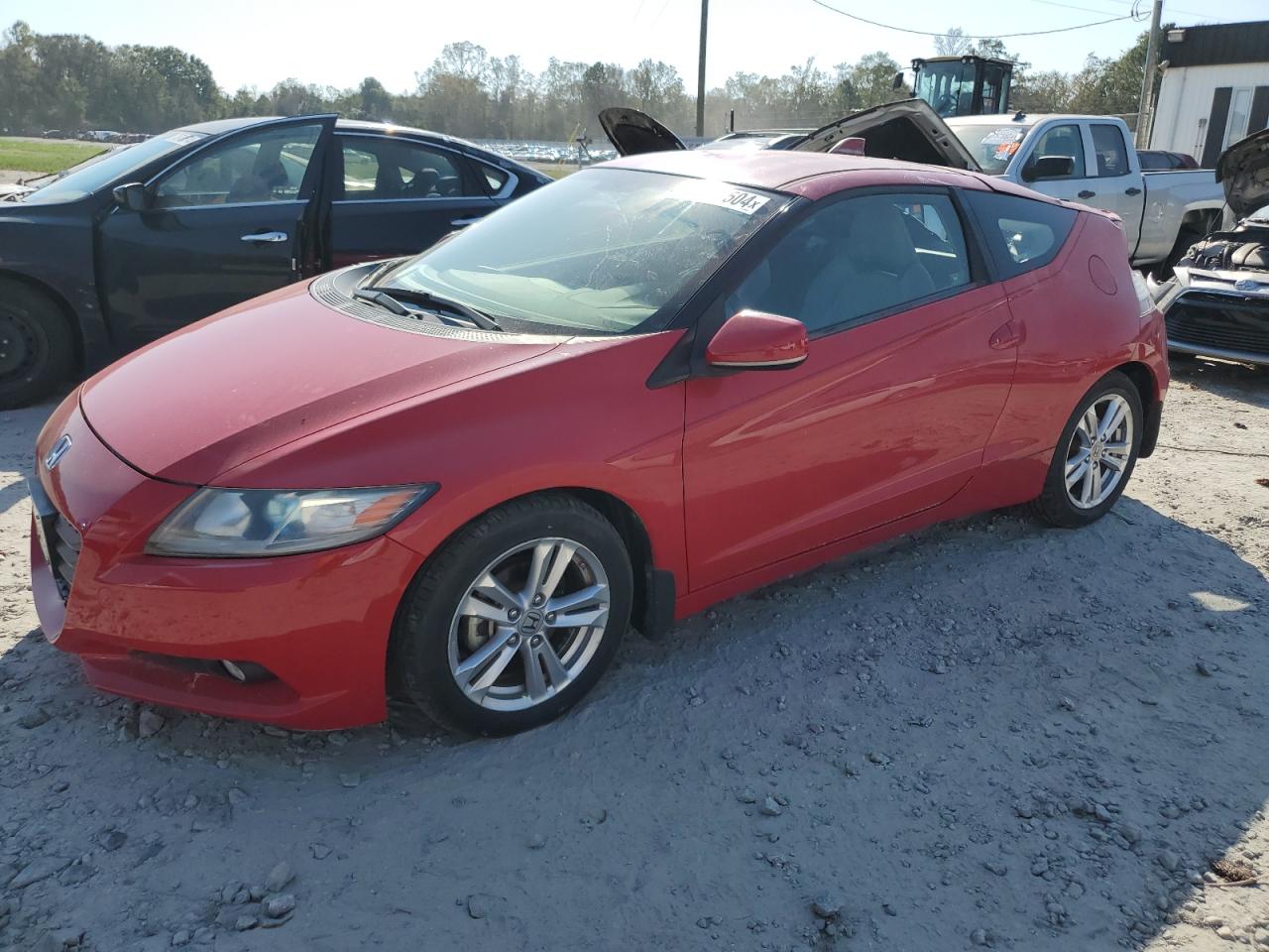 2012 Honda CR-Z VIN JHMZF1D6XCS000590