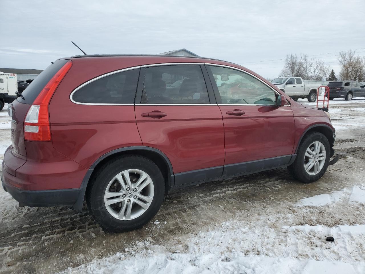 2011 Honda CR-V VIN JHLRE4H77BC022213 Copart auction photo, front end damage thumbnail 3