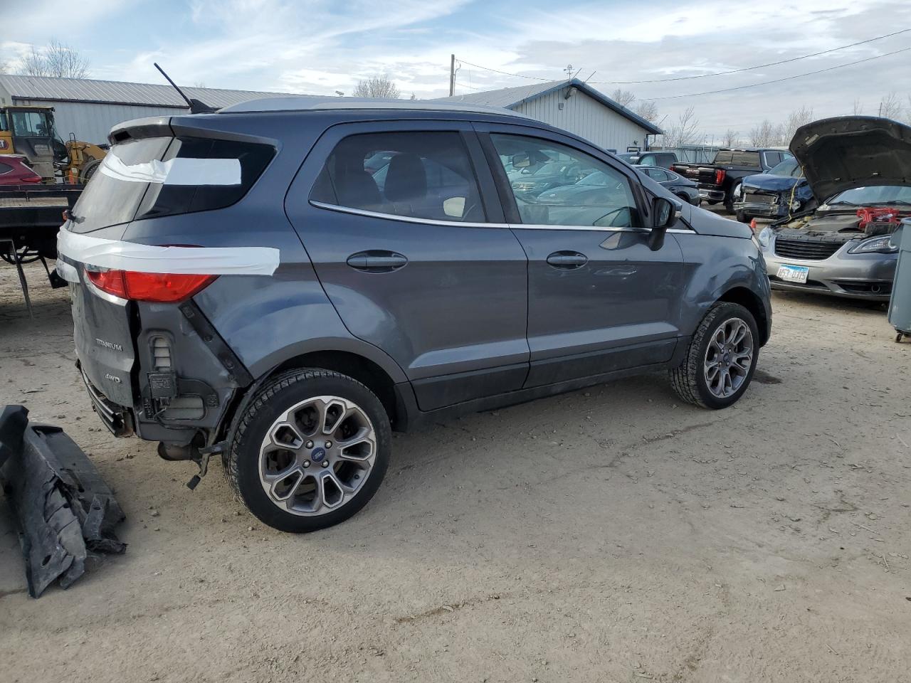 2019 Ford EcoSport VIN MAJ6S3KLXKC288999 Copart auction photo, rear end damage thumbnail 3