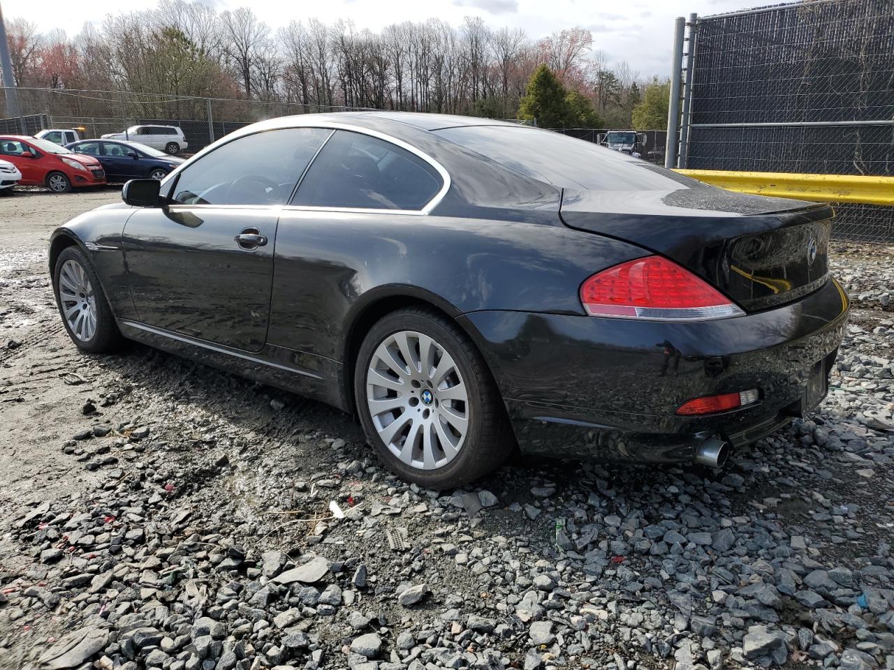 2004 BMW 6er VIN WBAEH73424B189067 Copart auction photo, mechanical damage thumbnail 2