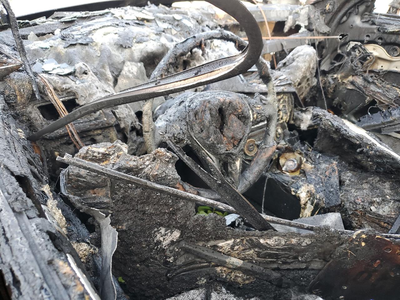 2014 Mercedes-Benz Cls-klasse VIN WDDLJ7DBXEA097097 Copart auction photo, burn / burn - interior damage thumbnail 8