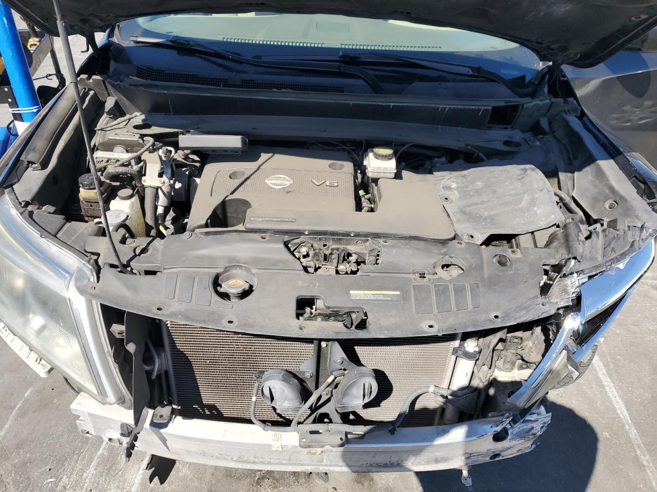 2015 Nissan Pathfinder VIN 5N1AR2MN4FC679561 Copart auction photo, front end damage thumbnail 12