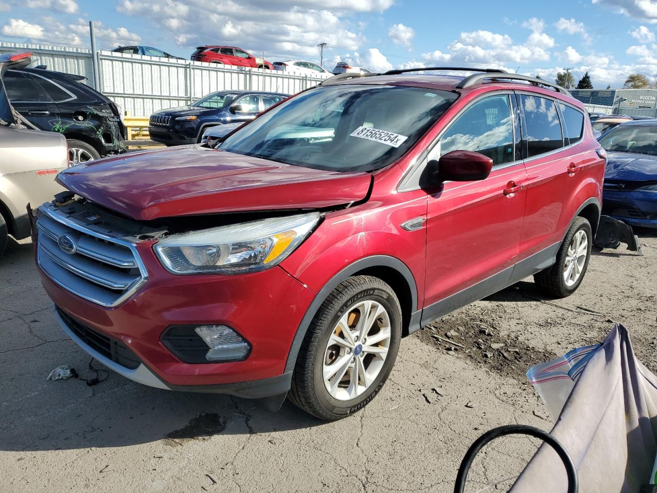 2017 Ford Escape VIN 1FMCU0G91HUA48970