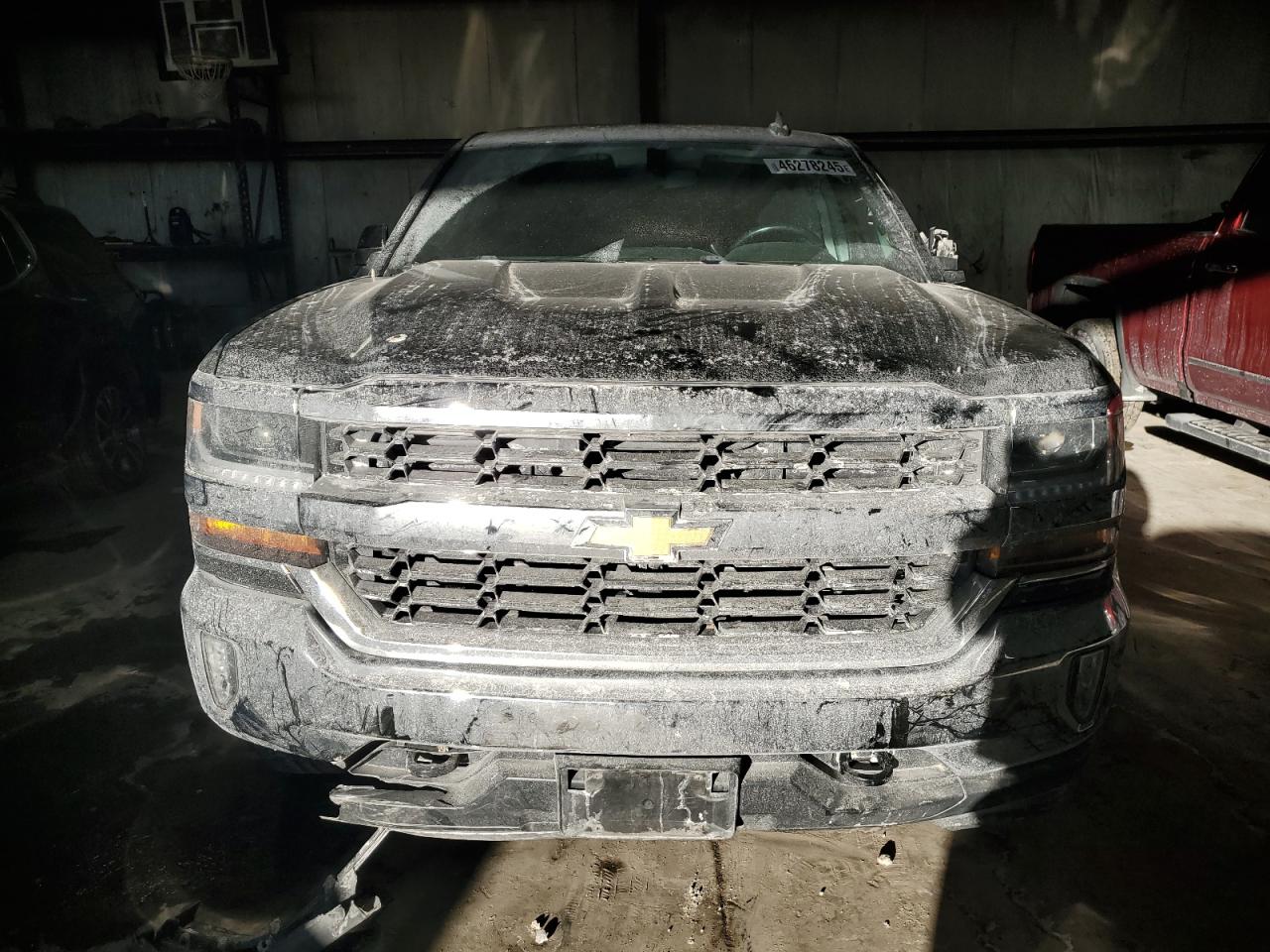 2018 Chevrolet Silverado VIN 3GCUKREC7JG366537 Copart auction photo, undercarriage / rear end damage thumbnail 5