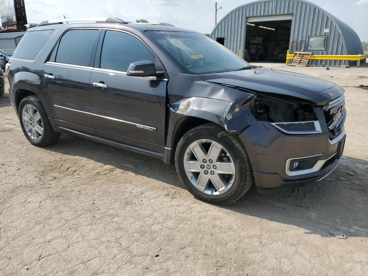 2013 GMC Acadia VIN 1GKKRTKD6DJ222949 Copart auction photo, front end damage thumbnail 4