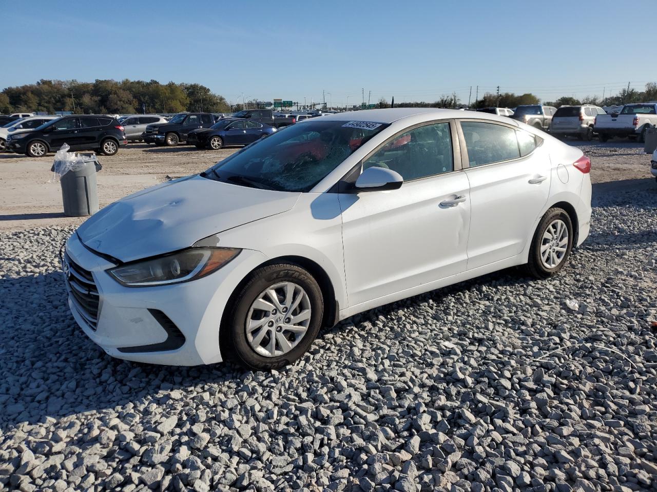 2017 Hyundai Elantra VIN 5NPD74LF8HH193243