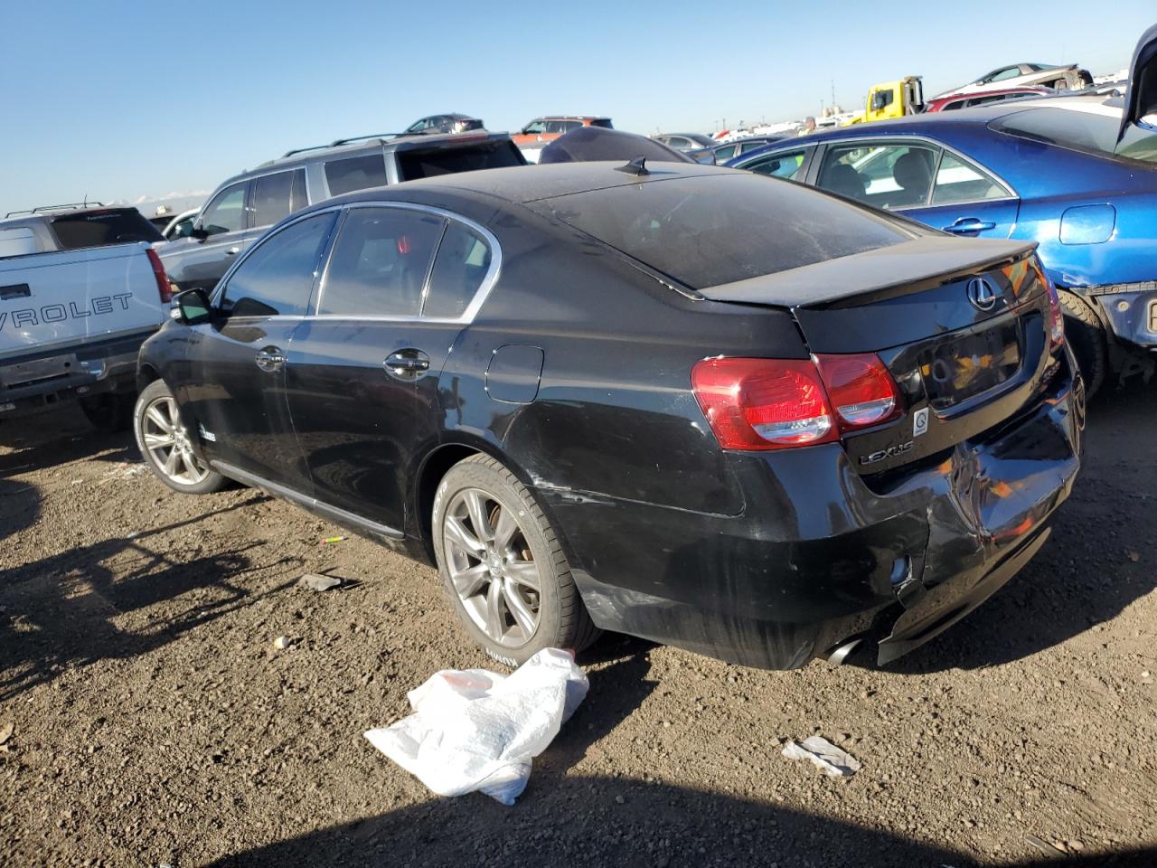 2008 Lexus GS VIN JTHCE96S480018037 Copart auction photo, rear end damage thumbnail 2