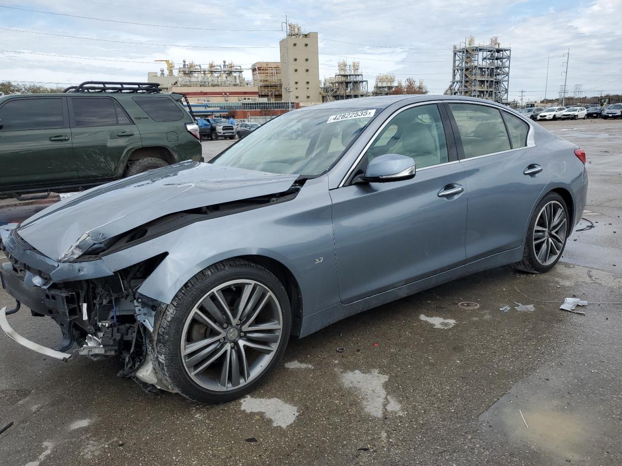 2015 Infiniti Q45 VIN JN1DV7AP3FM343078 - Copart auction photo