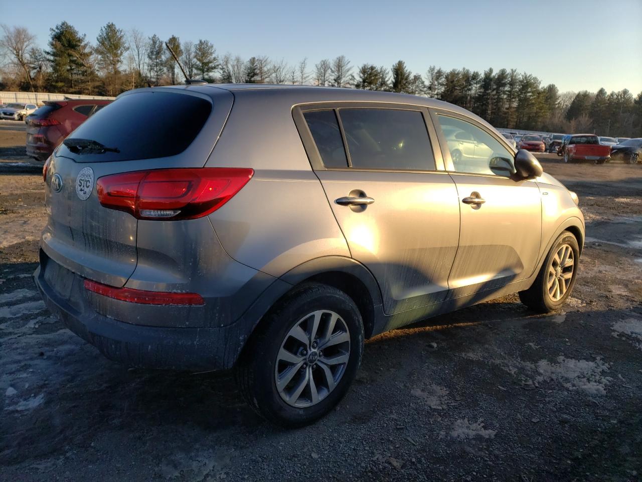 2015 KIA Sportage VIN KNDPBCAC5F7793539 Copart auction photo, front end / mechanical damage thumbnail 3