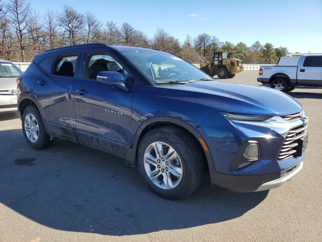 2022 Chevrolet Blazer VIN 3GNKBHR46NS137295 Copart auction photo, rollover damage thumbnail 4