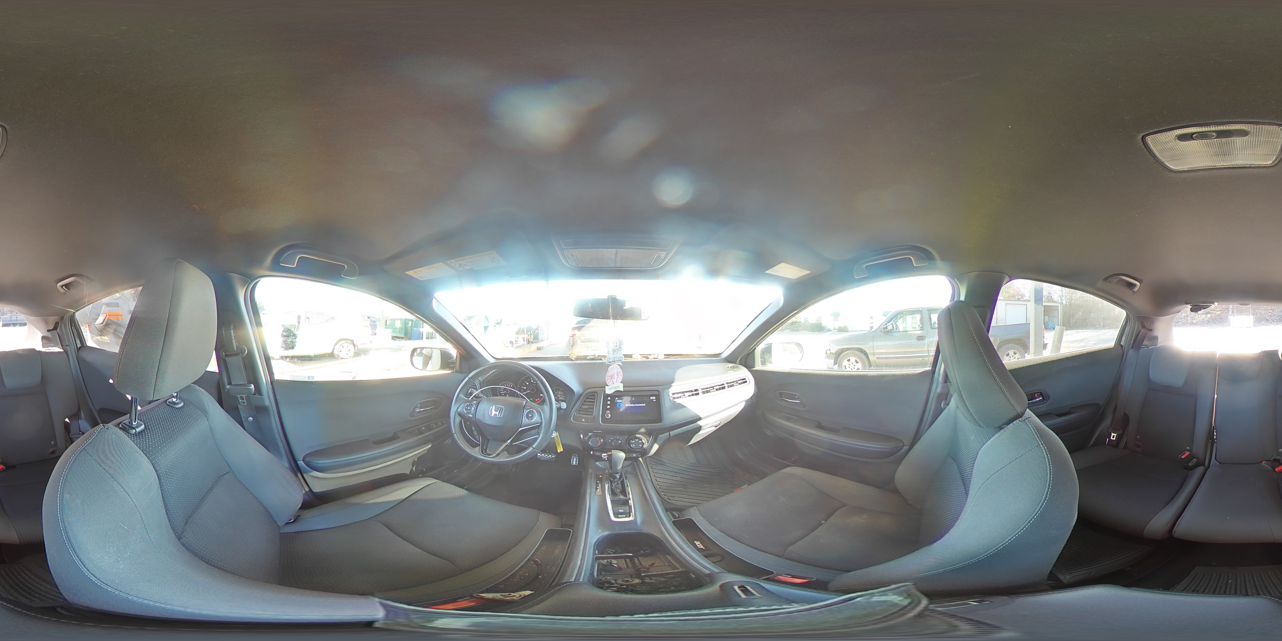 2021 Honda HR-V VIN 3CZRU6H15MM733993 Copart auction photo, rear end / front end damage thumbnail 12